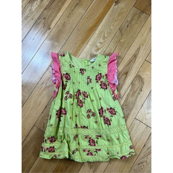 Matilda Jane Girls Green Top Size 6 - Picture 1 of 3